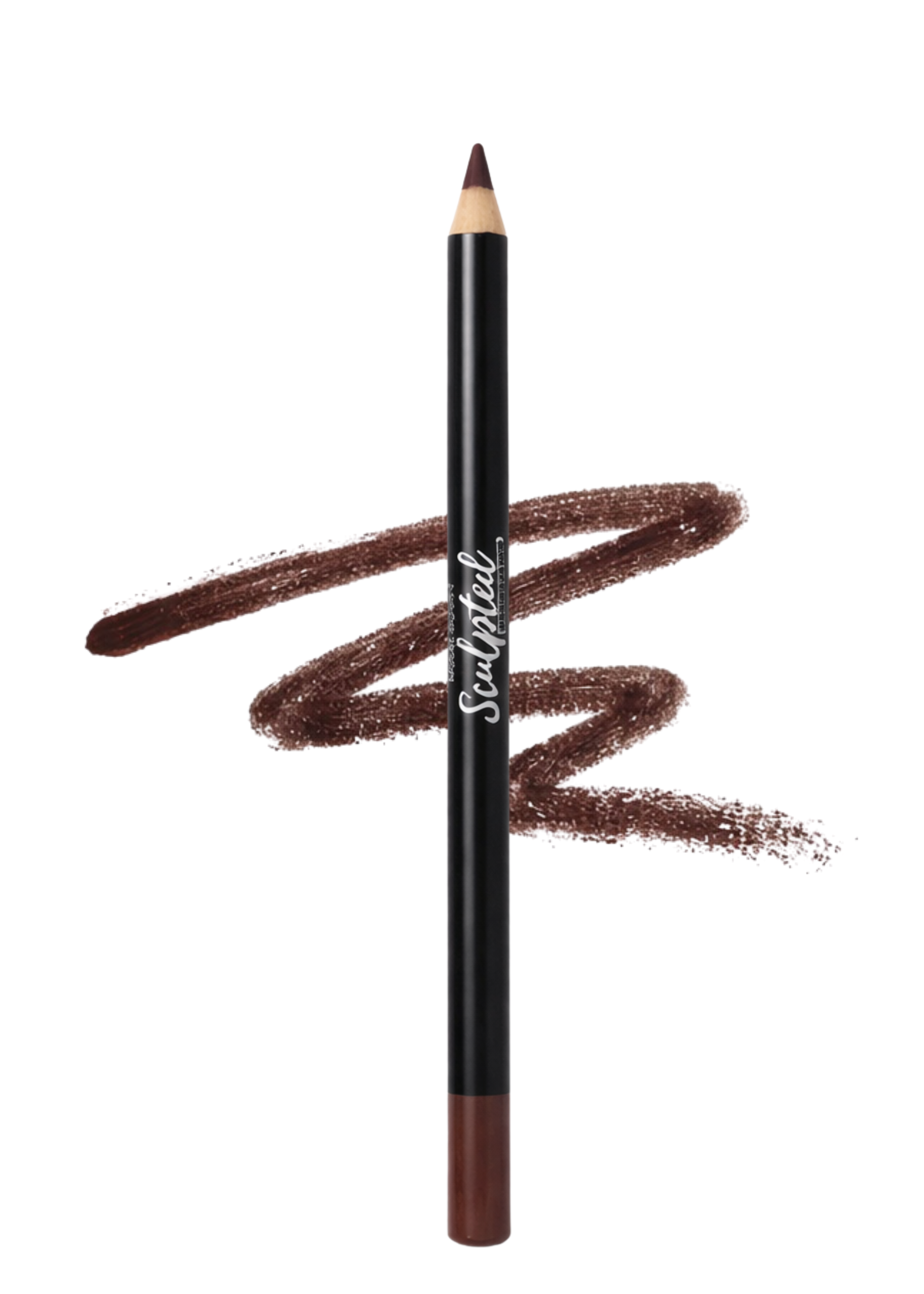 Monae Beauty Sculpted Lip Pencil in After Dark, a deep brown lip liner for defining, contouring, and creating long-lasting nude lip combinations.